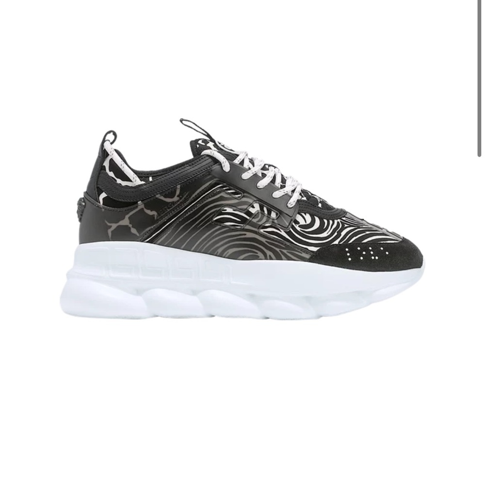 Authentic versace chain reacción sneakers